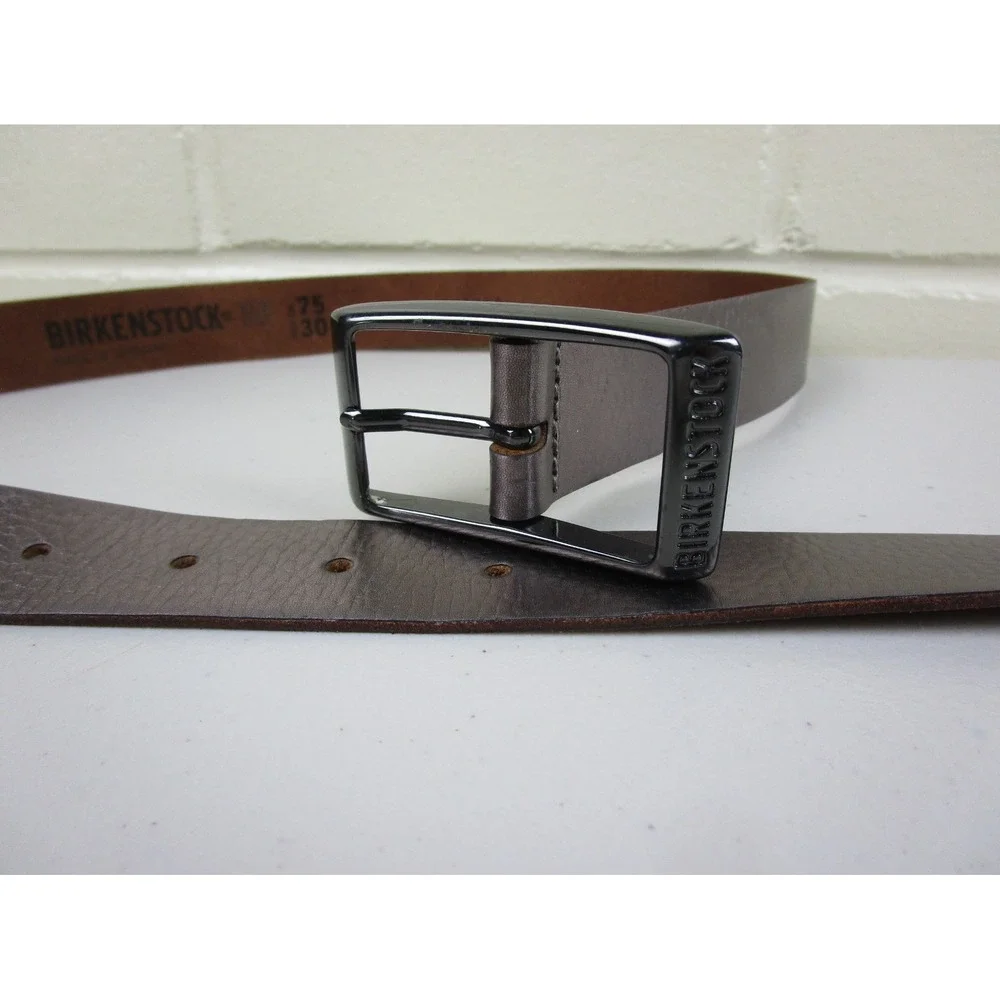 Birkenstock Made in Germany Leather Belt Champagne Rose Color Sz 30 Inch 1010236
